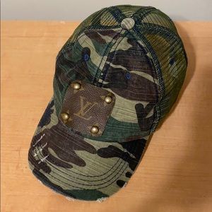 Vintage Boho Louis Vuitton Baseball Cap